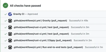 GitHub pipeline passing